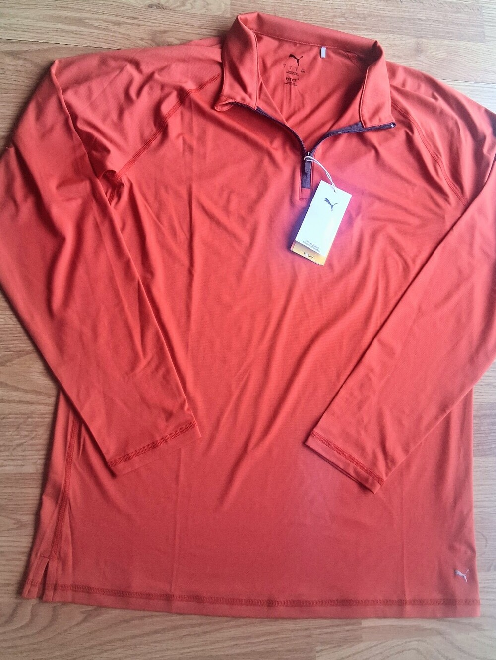 NWT Mens Puma Red Shirt Sz S, MSRP $75